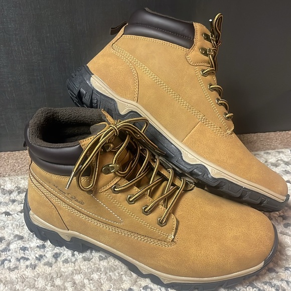 Marco Vitale Collezione Men’s Lace Up Boots Size 10 Like New - Picture 2 of 11